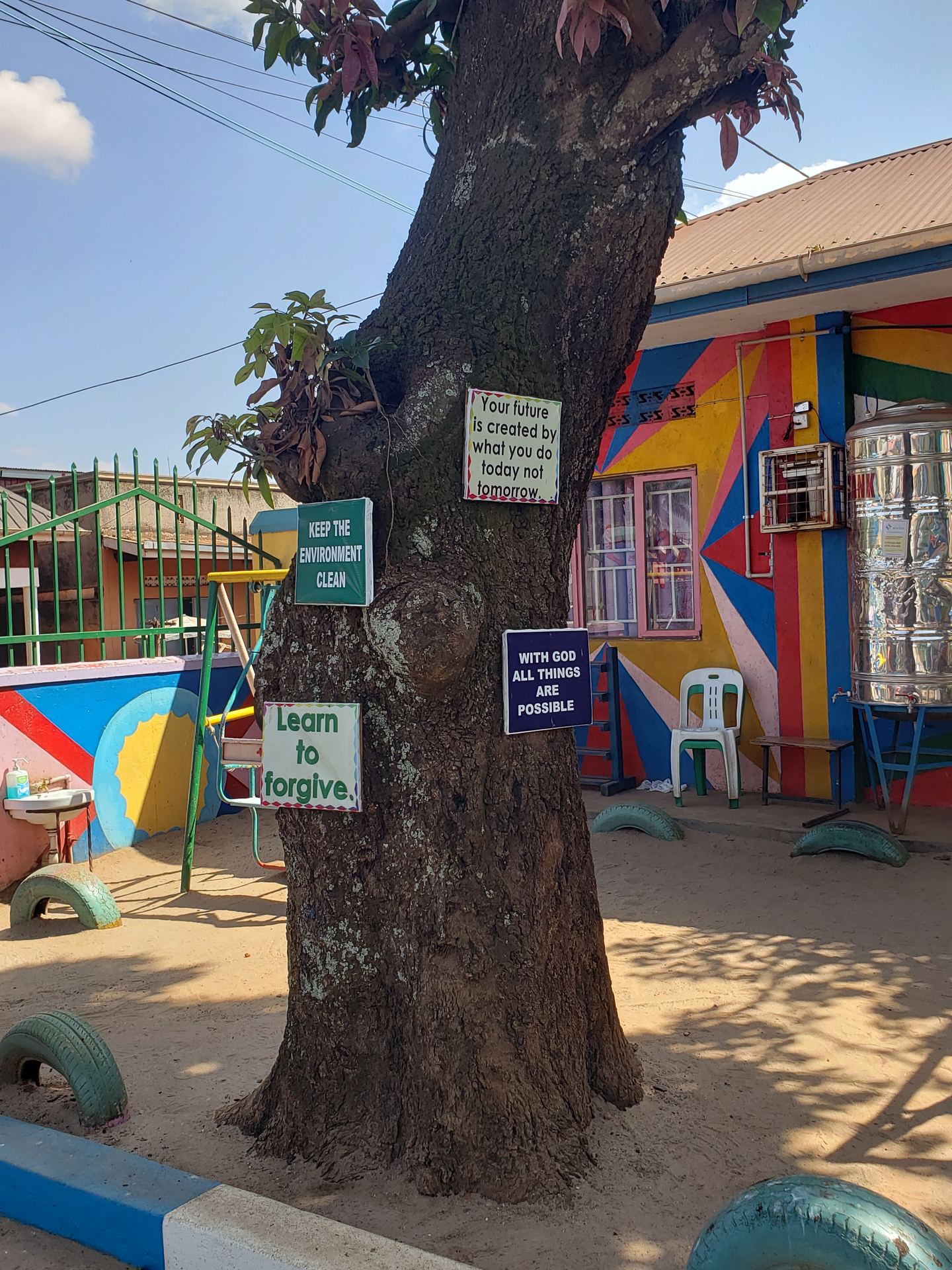 Inspirational Values Signage